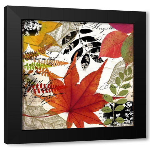Equinox II Black Modern Wood Framed Art Print by Sasha