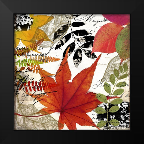 Equinox II Black Modern Wood Framed Art Print by Sasha