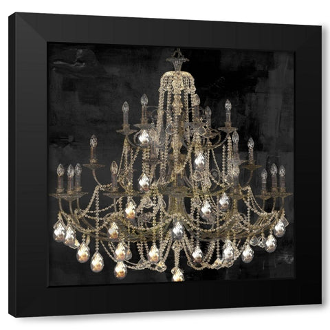 Dancing on the Ceiling I Black Modern Wood Framed Art Print by Sasha
