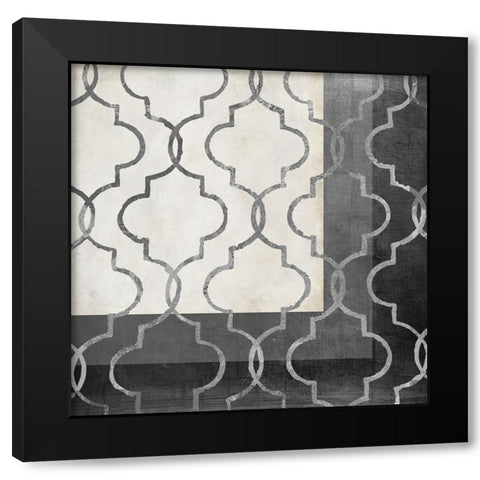 Paris Apartment I Black Modern Wood Framed Art Print with Double Matting by Sasha