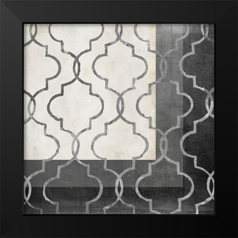 Paris Apartment I Black Modern Wood Framed Art Print by Sasha