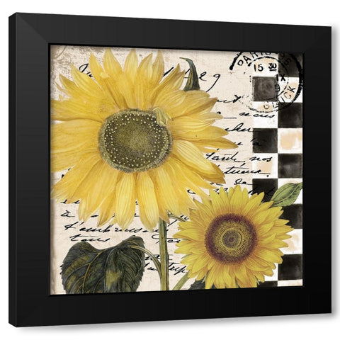 Late Summer I Black Modern Wood Framed Art Print by Sasha