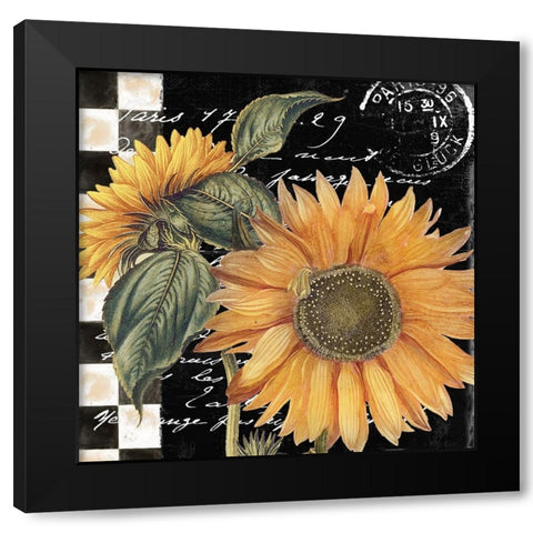 Late Summer II Black Modern Wood Framed Art Print with Double Matting by Sasha
