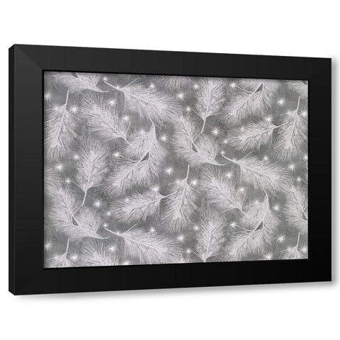 Under the Pines 9 Black Modern Wood Framed Art Print with Double Matting by Sasha