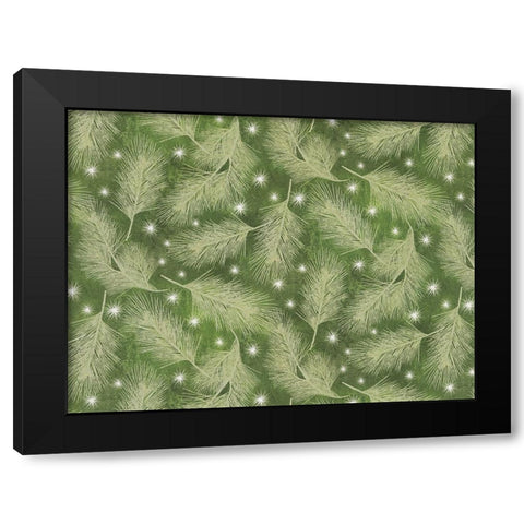 Under the Pines 10 Black Modern Wood Framed Art Print with Double Matting by Sasha
