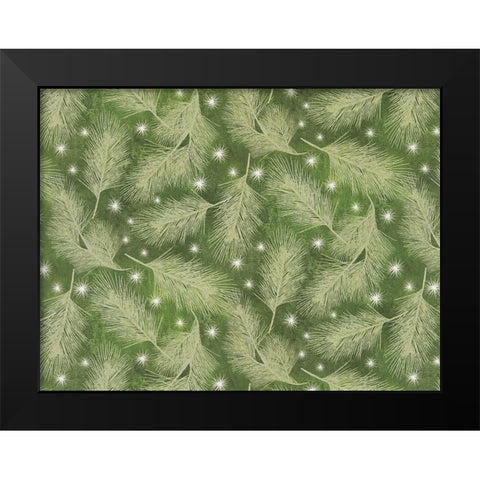 Under the Pines 10 Black Modern Wood Framed Art Print by Sasha