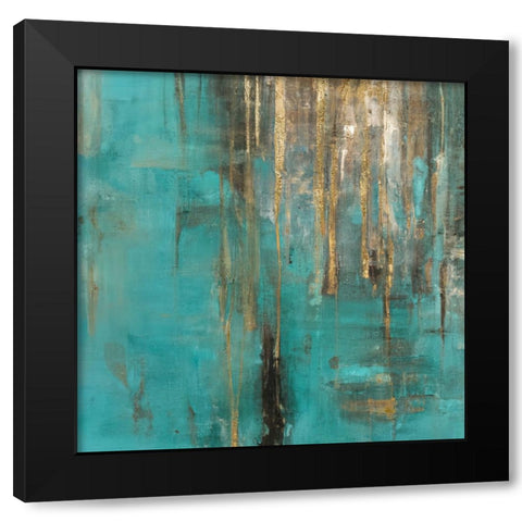 Distractions I Black Modern Wood Framed Art Print by Sasha