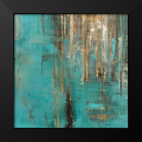 Distractions I Black Modern Wood Framed Art Print by Sasha