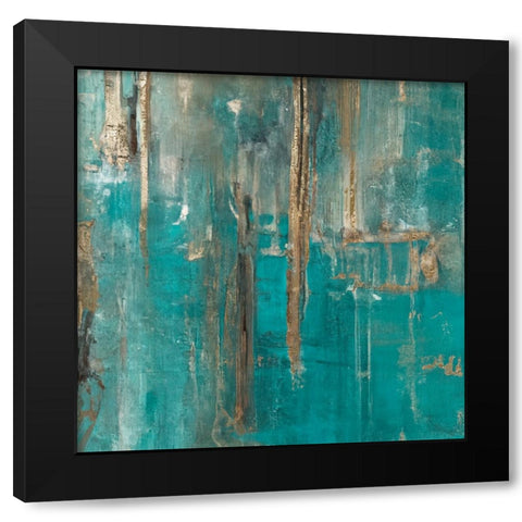 Distractions II Black Modern Wood Framed Art Print by Sasha