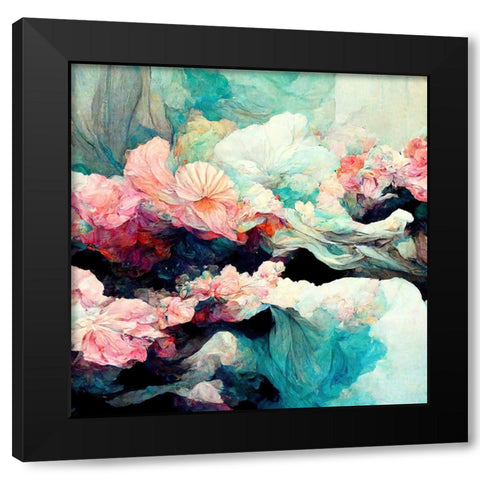 K Dreams III Black Modern Wood Framed Art Print by Sasha