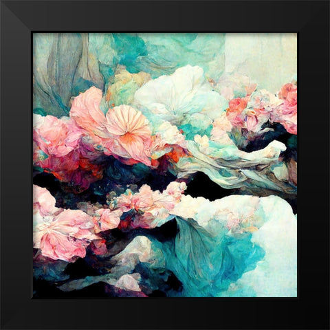 K Dreams III Black Modern Wood Framed Art Print by Sasha