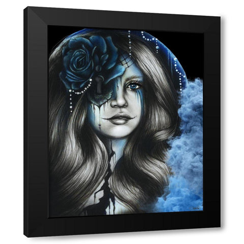 Betrayal - Malevolent Collection Black Modern Wood Framed Art Print with Double Matting by Sheena Pike Art