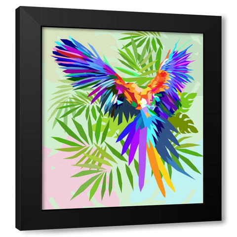Bird 003 Black Modern Wood Framed Art Print by Pansanit, Surapol