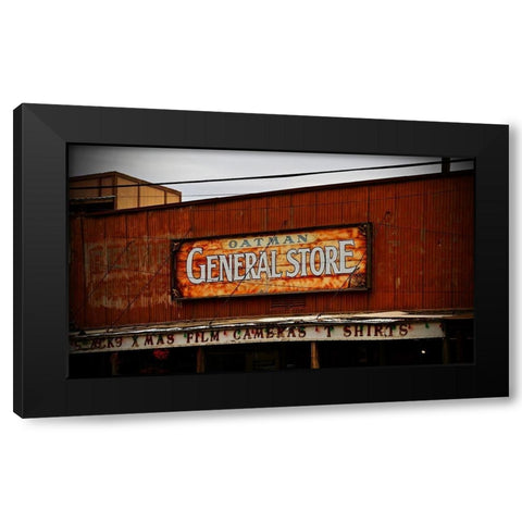 General Store Black Modern Wood Framed Art Print by Susan Vizvary Photography