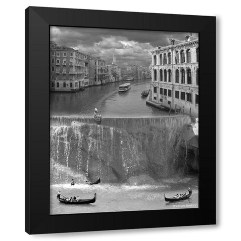 Crash Course In Italian Black Modern Wood Framed Art Print with Double Matting by Barbey, Thomas