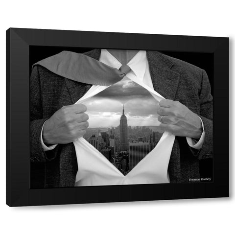 Deep Chest Black Modern Wood Framed Art Print with Double Matting by Barbey, Thomas