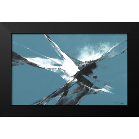 Explorations II Black Modern Wood Framed Art Print by Leung, Thomas