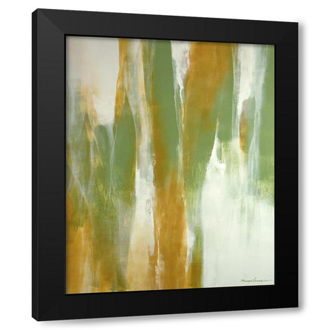 Symphony of Color Black Modern Wood Framed Art Print by Leung, Thomas