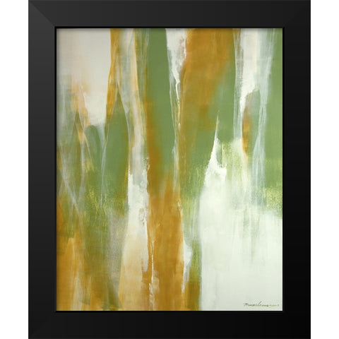 Symphony of Color Black Modern Wood Framed Art Print by Leung, Thomas