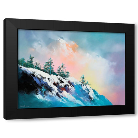 Sea of Clouds Black Modern Wood Framed Art Print by Leung, Thomas