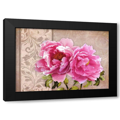 Infatuation I Black Modern Wood Framed Art Print by Lavoie, Tina