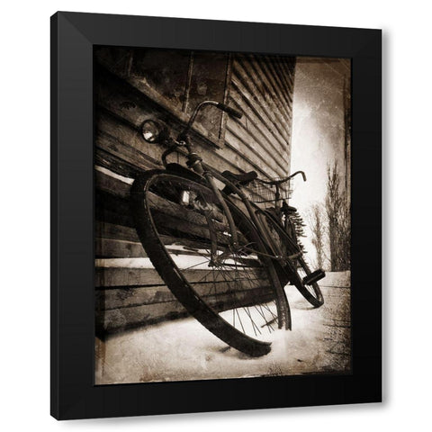 Souvenier Black Modern Wood Framed Art Print with Double Matting by Lavoie, Tina