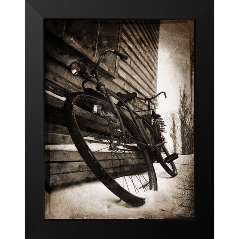 Souvenier Black Modern Wood Framed Art Print by Lavoie, Tina