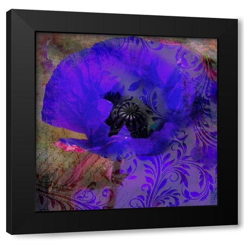Tea And Dreams Black Modern Wood Framed Art Print with Double Matting by Lavoie, Tina