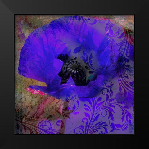 Tea And Dreams Black Modern Wood Framed Art Print by Lavoie, Tina