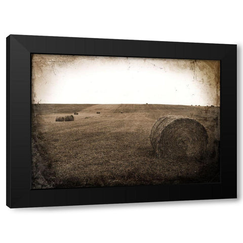 Time Jump Black Modern Wood Framed Art Print with Double Matting by Lavoie, Tina