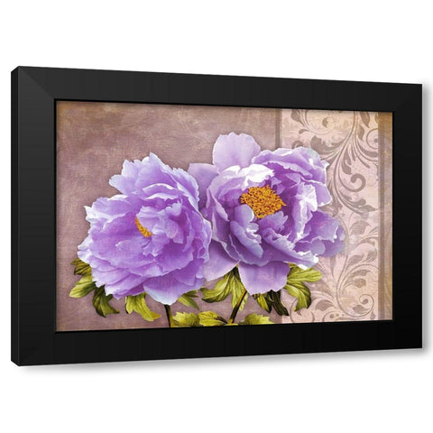 Infatuation II Black Modern Wood Framed Art Print by Lavoie, Tina