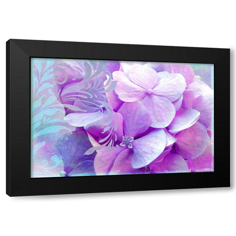 Adoration Black Modern Wood Framed Art Print with Double Matting by Lavoie, Tina