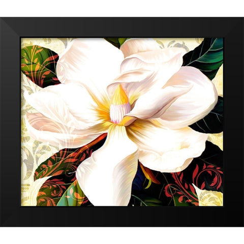 Tuscan Afternoon Black Modern Wood Framed Art Print by Lavoie, Tina