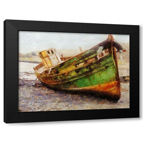 Old Salt Black Modern Wood Framed Art Print by Lavoie, Tina
