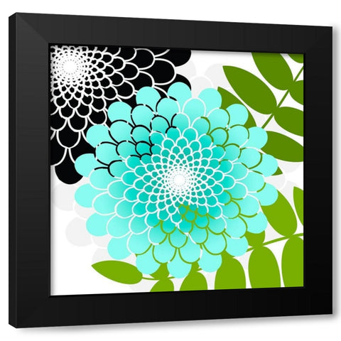 Rain Forest III Black Modern Wood Framed Art Print with Double Matting by Lavoie, Tina