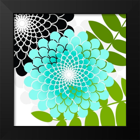 Rain Forest III Black Modern Wood Framed Art Print by Lavoie, Tina