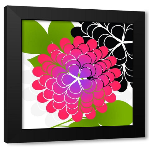 Rain Forest V Black Modern Wood Framed Art Print by Lavoie, Tina