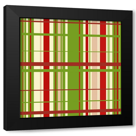 Beautiful Christmas IV Black Modern Wood Framed Art Print with Double Matting by Lavoie, Tina