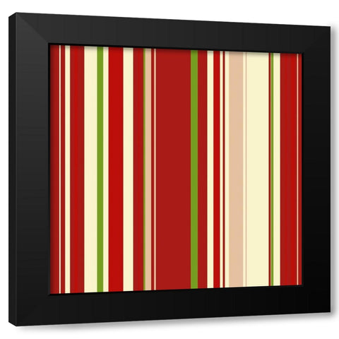 Beautiful Christmas VI Black Modern Wood Framed Art Print with Double Matting by Lavoie, Tina
