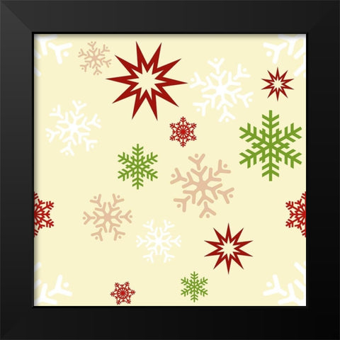 Beautiful Christmas IX Black Modern Wood Framed Art Print by Lavoie, Tina