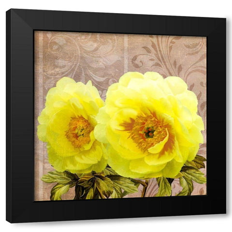 Infatuation III Black Modern Wood Framed Art Print with Double Matting by Lavoie, Tina