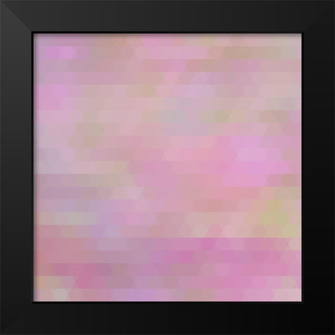 Blush Black Modern Wood Framed Art Print by Lavoie, Tina