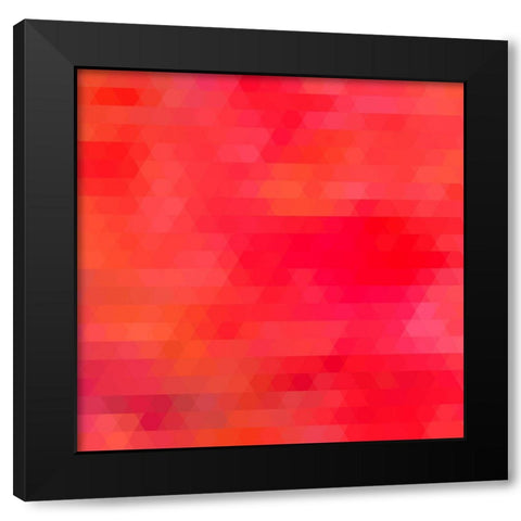 Tequila Sunrise Black Modern Wood Framed Art Print with Double Matting by Lavoie, Tina