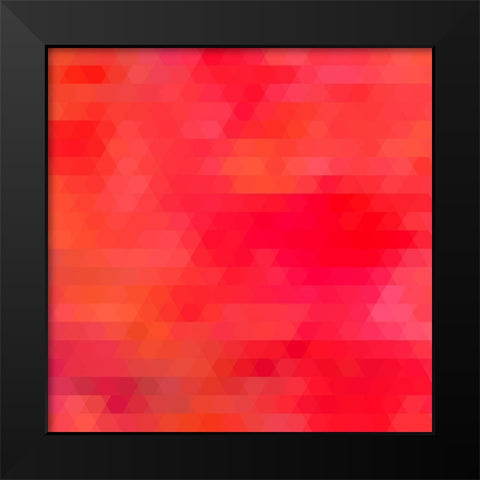 Tequila Sunrise Black Modern Wood Framed Art Print by Lavoie, Tina