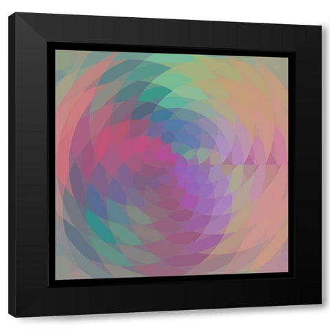 Post Modern II Black Modern Wood Framed Art Print by Lavoie, Tina