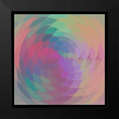 Post Modern II Black Modern Wood Framed Art Print by Lavoie, Tina