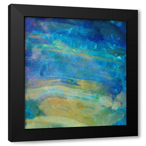 Sunrise Opal Black Modern Wood Framed Art Print by Lavoie, Tina