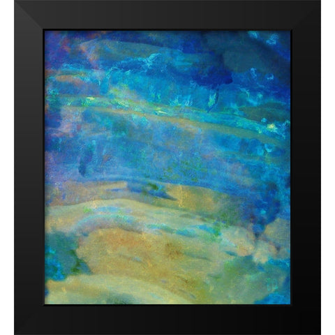 Sunrise Opal Black Modern Wood Framed Art Print by Lavoie, Tina