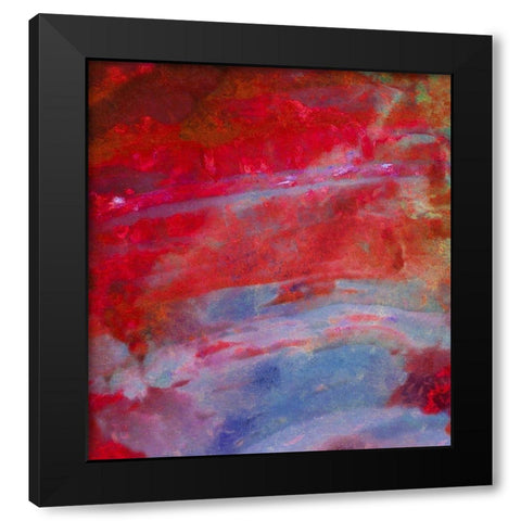 Sunset Opal Black Modern Wood Framed Art Print by Lavoie, Tina
