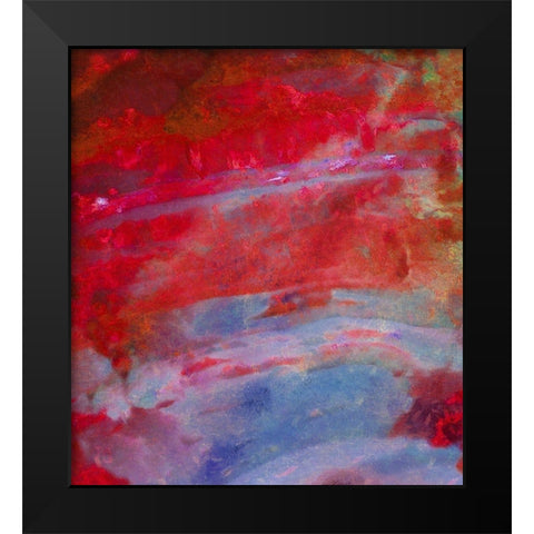 Sunset Opal Black Modern Wood Framed Art Print by Lavoie, Tina